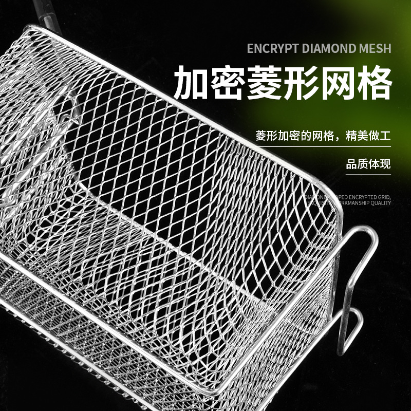漏勺捞面勺/小百货流行/手柄漏勺/不鏽鋼細網/漏勺沥油细节图