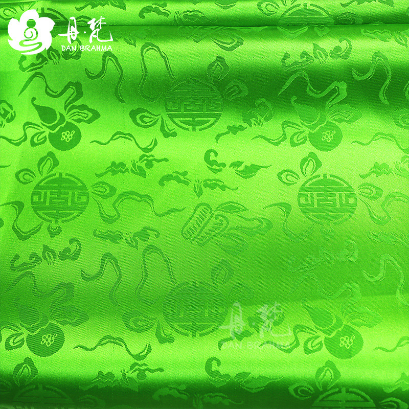 Tibet Tibetan fabric satin five-color fabric auspicious eight treasure color fabric handmade diy five colors Application Scenario