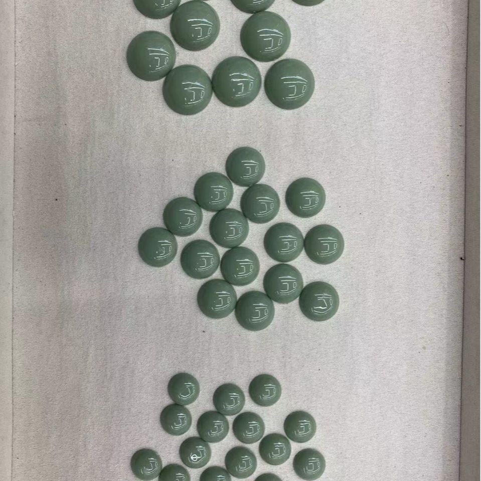 The live-streaming accessory beads with semi-circular shells, mung bean color, jade and white magnolia color have received overwhelming praise and are being snapped up in a frenzy Specification image