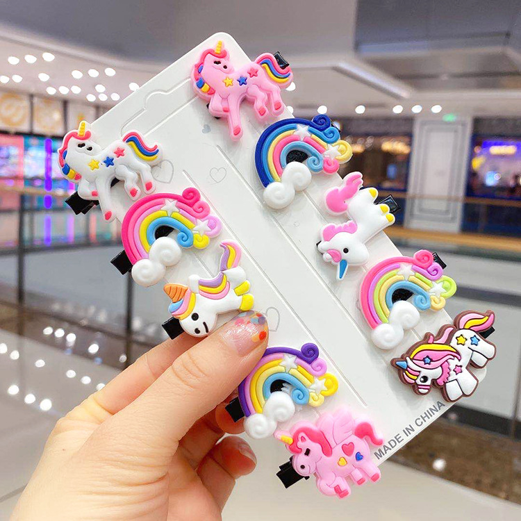 Children's hair clips, baby hair clips, wholesale headwear, girls' grab clips, bb clips, Korean version, cute mini, non-damaging hair accessories Specification image
