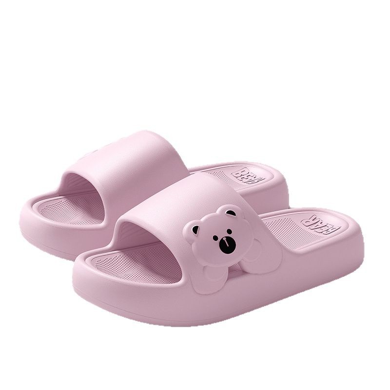 eva slippers for women, indoor home bathroom, anti-slip and anti-poop feeling, 2025 new summer thick-soled cool slippers for men to wear outside Item Picture