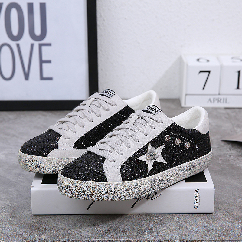 Cow Two Layers Of Leather To Do Old Small Dirty Shoes Harajuku More Than A Street Shot Stars Students Large Size 44 Couples Parent-Child Small White Board Shoes Specification drawing