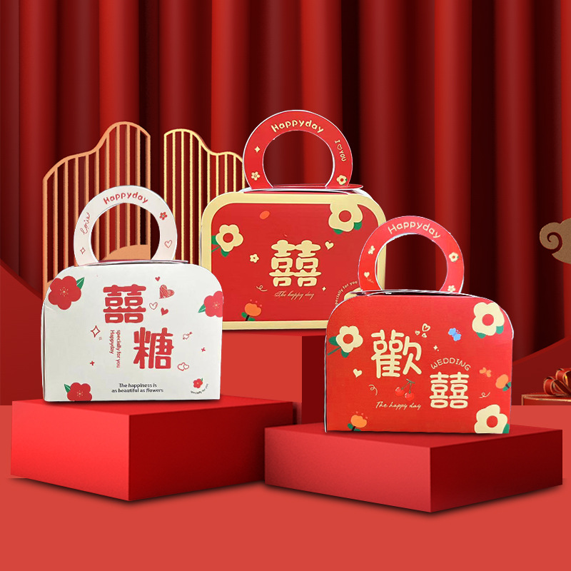 喜糖/喜糖盒/喜糖盒礼品盒/糖盒/结婚喜糖盒细节图