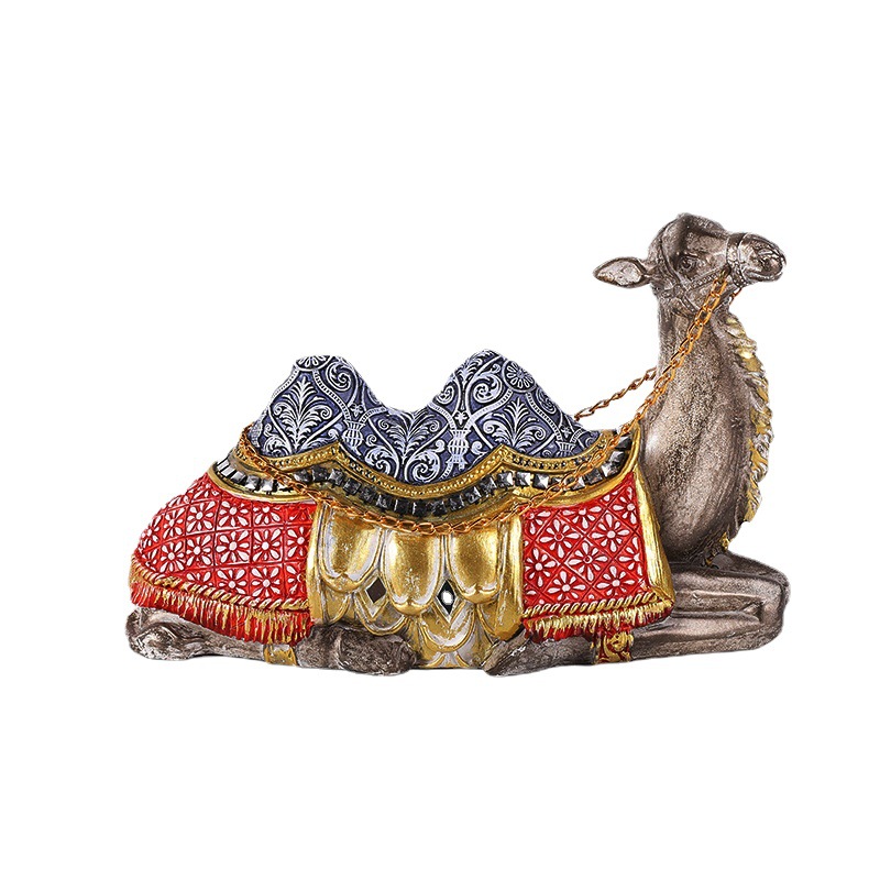 Resin Camel Model Decoration Crafts Office Study Camel Decoration Animal Crafts In Stock Item Picture