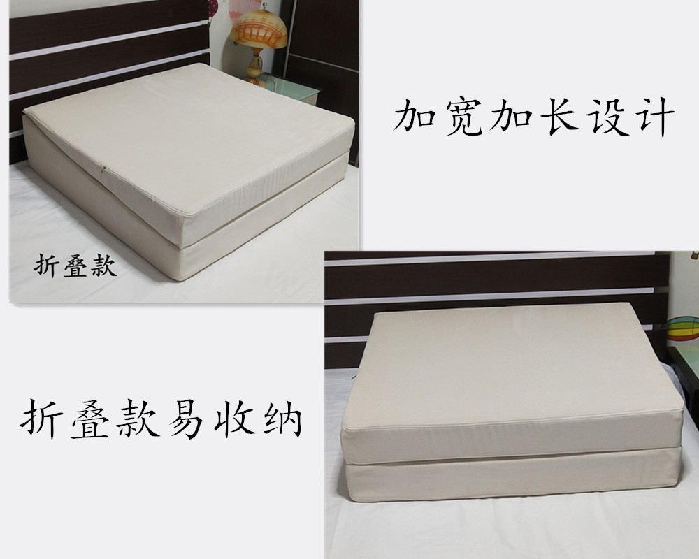 海绵床垫实物图