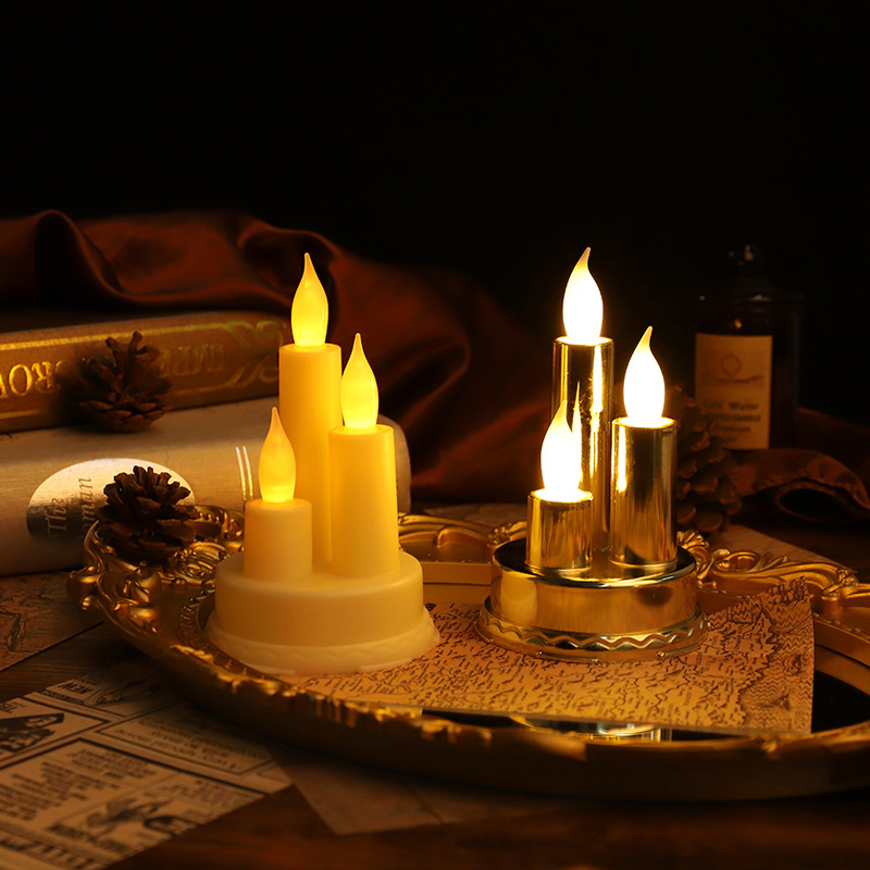 led窗帘灯/细蜡烛芯/圣诞/蜡烛棉芯/铁子风灯细节图