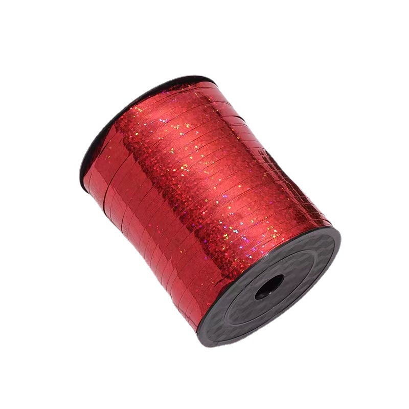 Wedding Balloon Laser Cable Tie Balloon Ribbon Ribbon Ribbon 500 Yards Laser Balloon Ribbon Tie Balloon Accessories Rope Item Picture