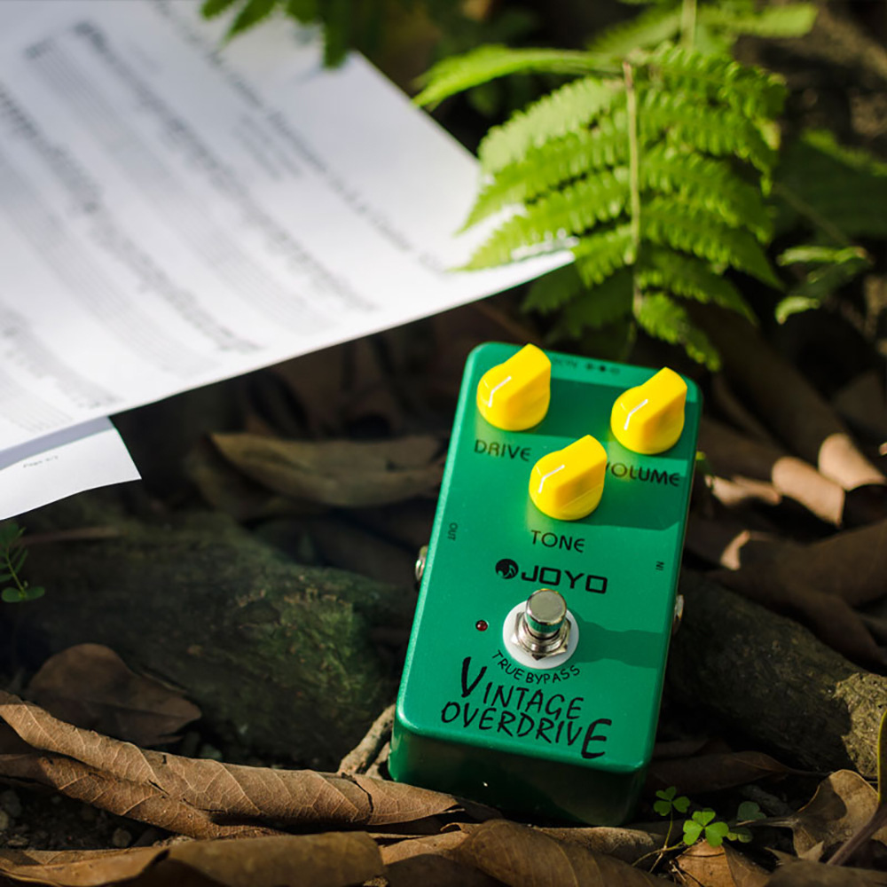 JOYO electric guitar single effect unit Classic overload speaker simulation delay heavy metal distortion power supply details Picture