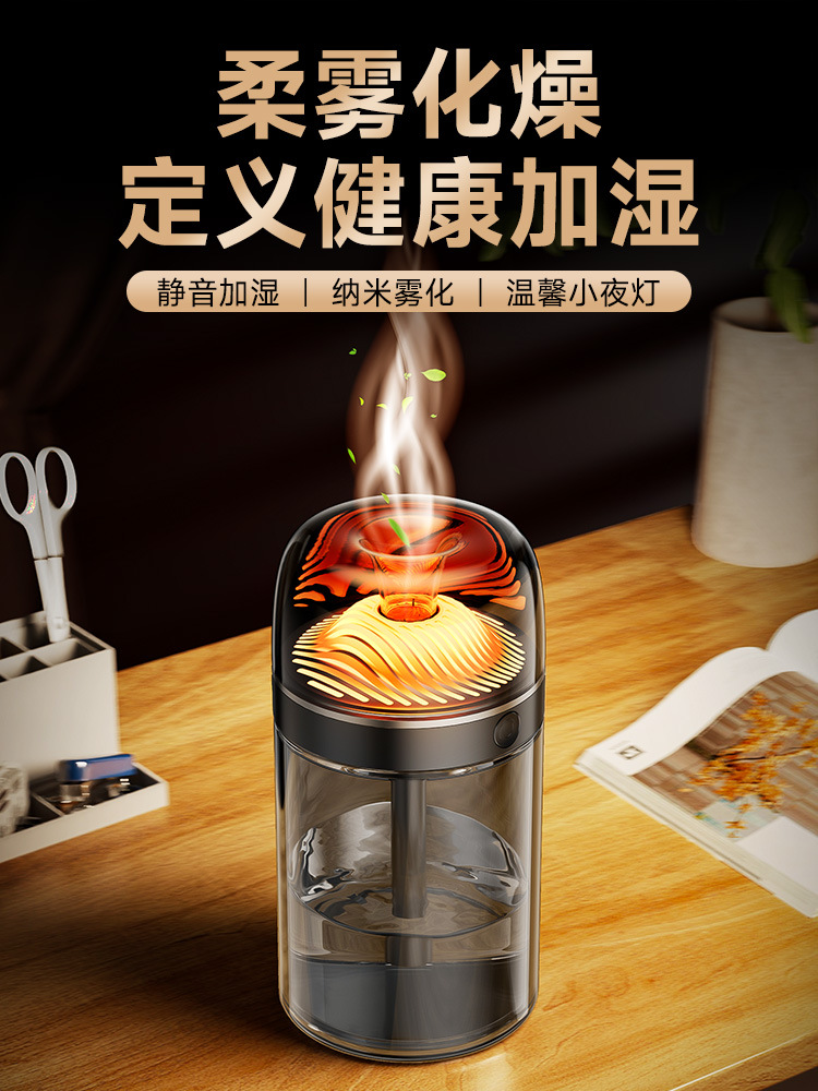 车载加湿器家用usb加湿器卧室轻静音小型办公室桌面加湿器厂家 f详情1