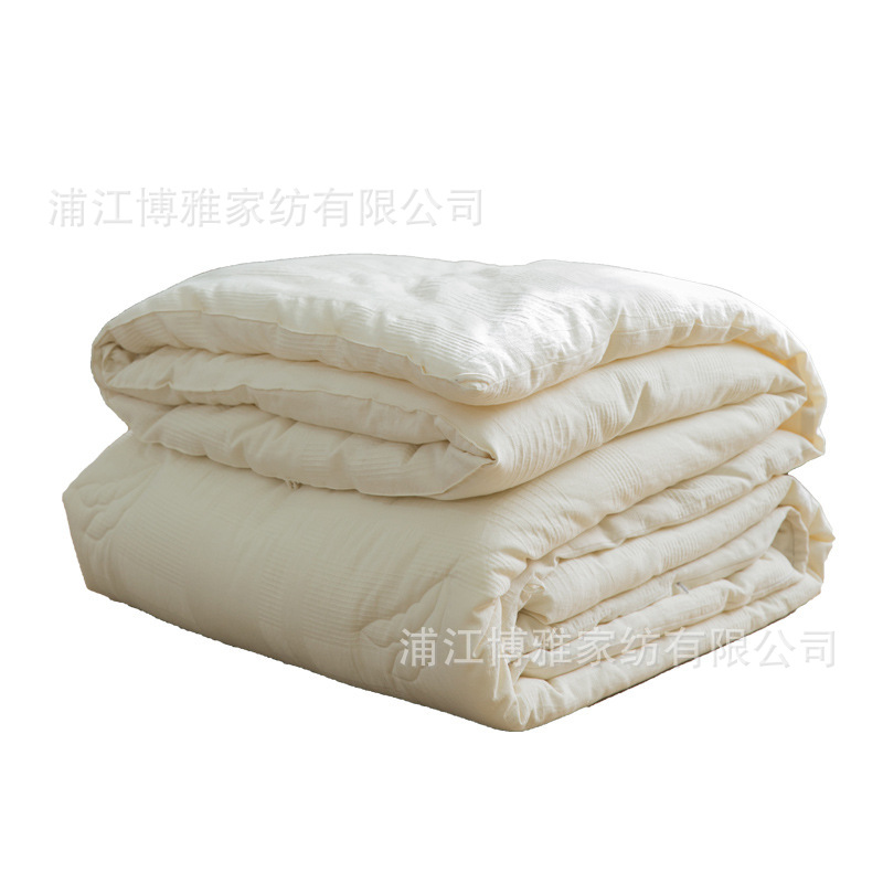 A类全棉大豆白底实物图