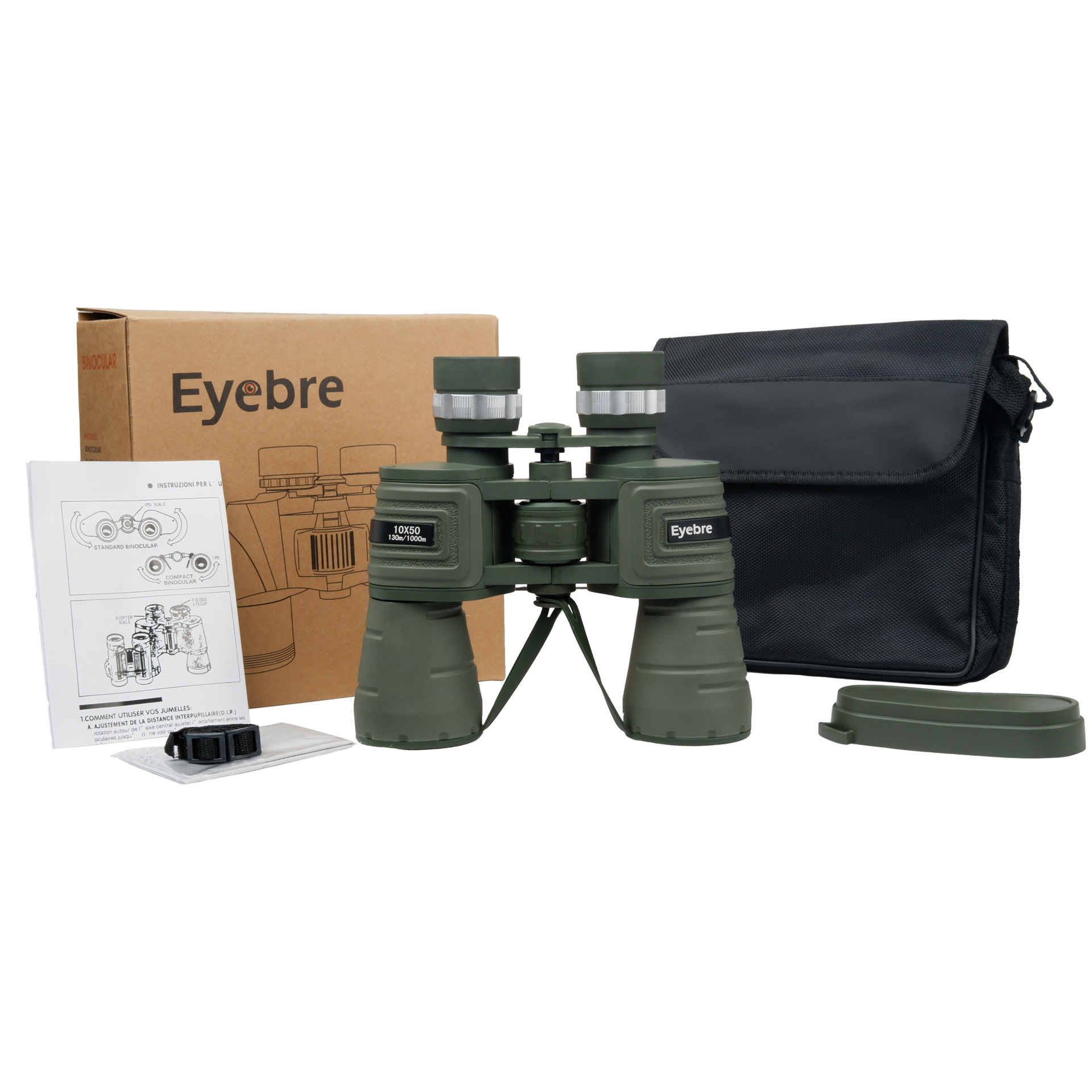 Eyebre's New Dm-6 Telescope 10X50 High Power Hd Low Light Night Vision Outdoor Viewing Binoculars Item Picture