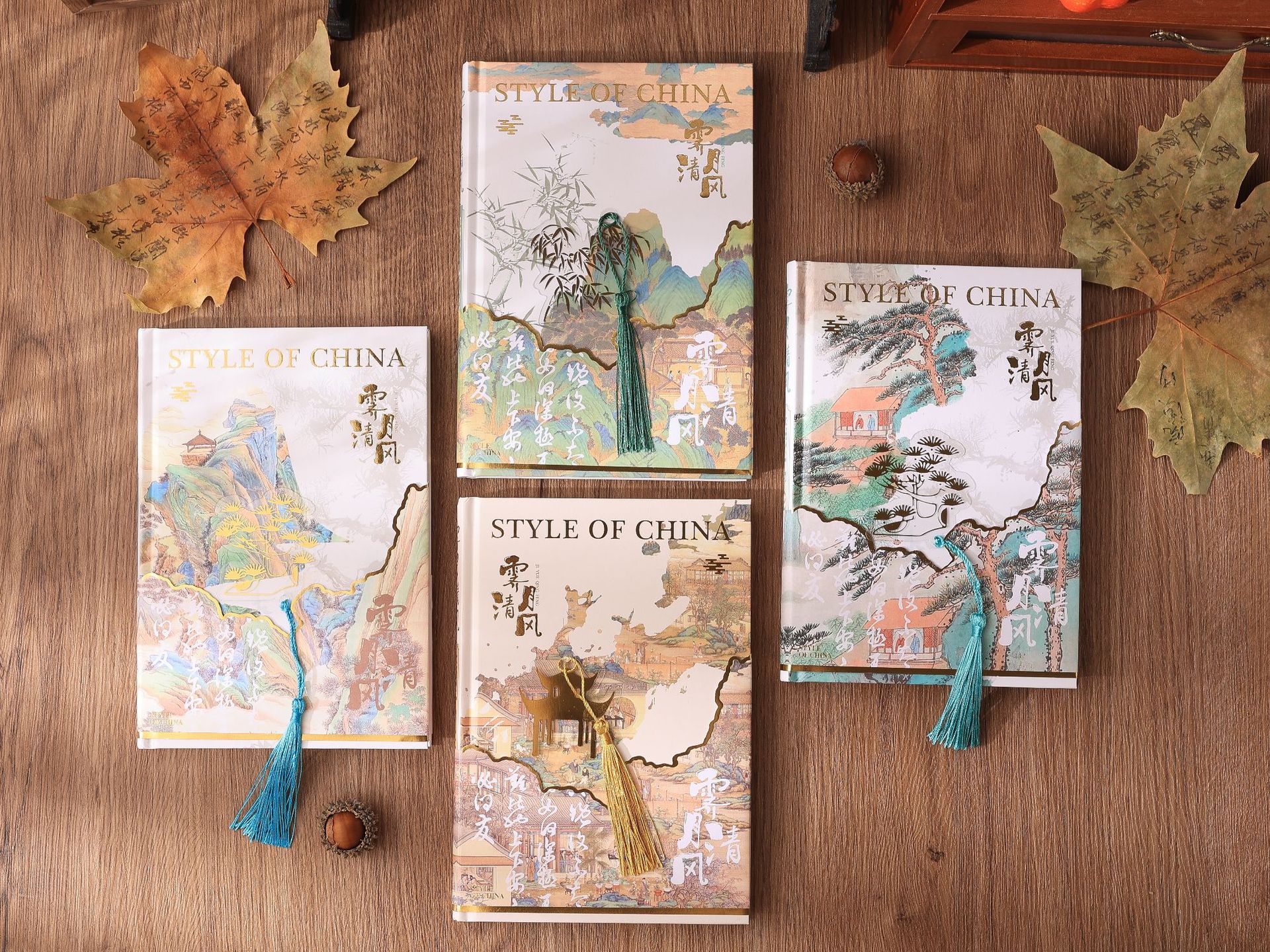 Jingu Stationery 25K Jiyue Qingfeng Round-Back Hardcover Notebook, Handbook, Student Notebook pic 9