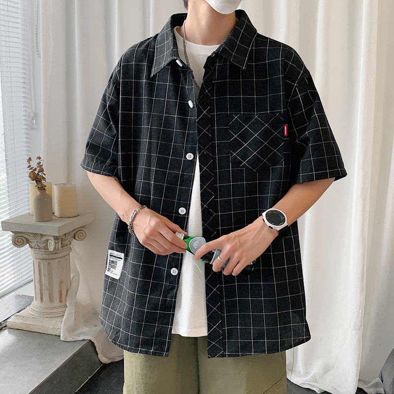 男士衬衫实物图