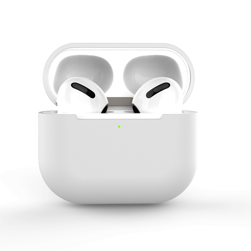 Suitable for Apple airpods3 earphone cases, wireless Bluetooth earphone protective cases, silicone soft shell protective cases Item Picture