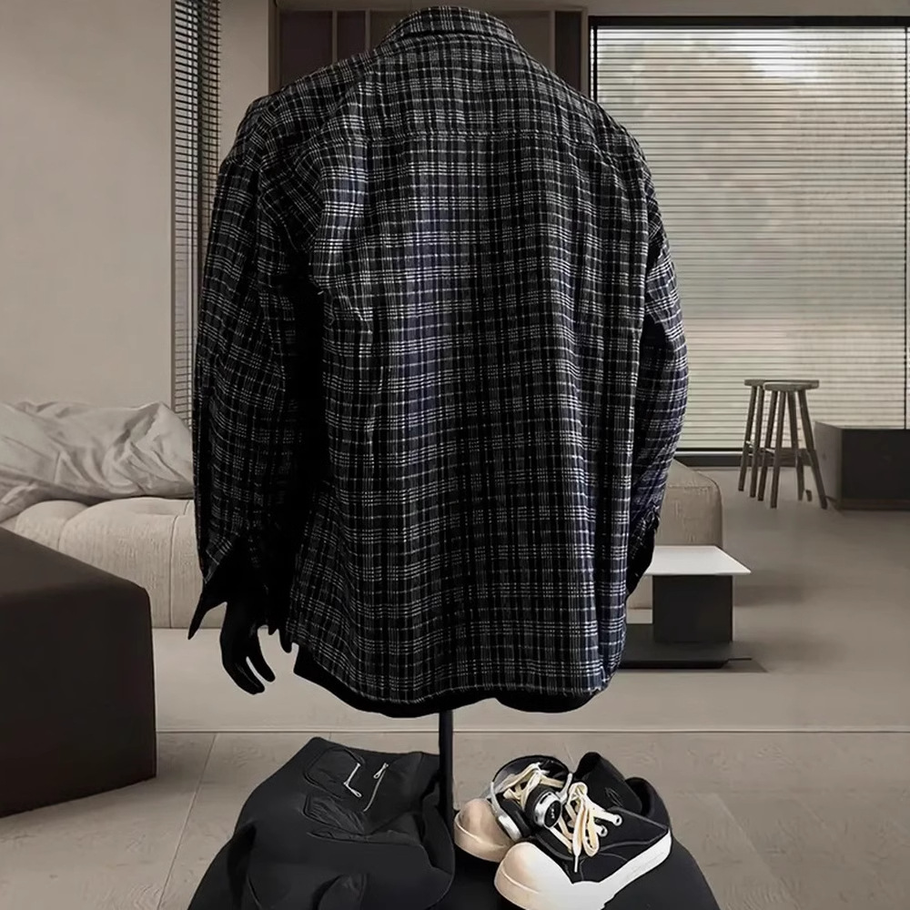 男士衬衫实物图