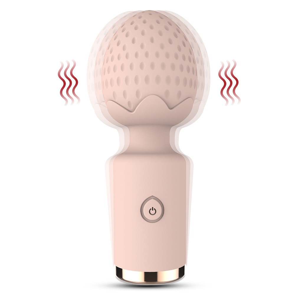 10-band USB charging female sex masturbation mini AV vibrator for adults details Picture