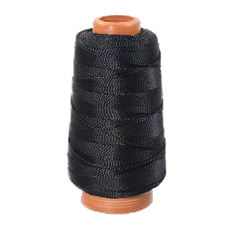 Nylon thread, high-strength fine thread for repairing shoes, leather, wear-resistant clothes, kites, black and white, brown tires, thread binding Item Picture
