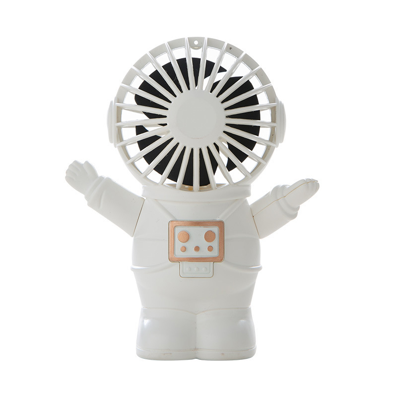 新品宇航员小风扇 迷你太空人USB充电风扇 户外移动式小型电风扇详情图5