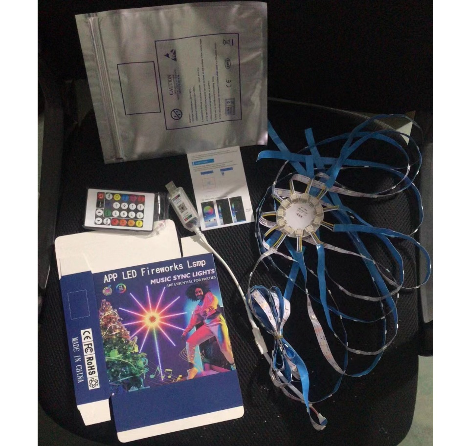 光纤丝/灯串/LED5050/led灯串灯/圣诞树节日灯产品图