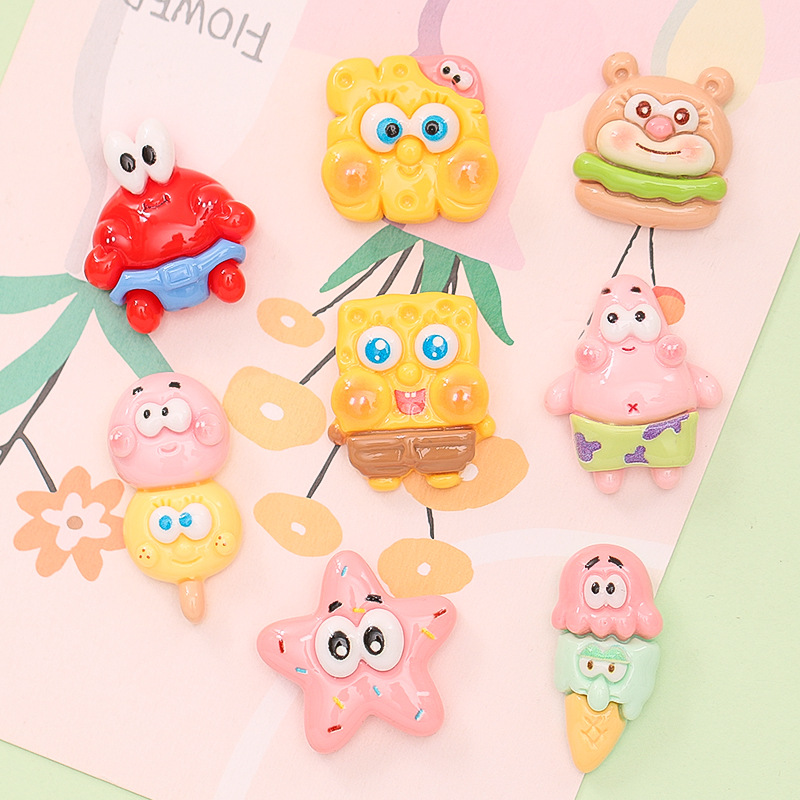 Cardone Sponge Pie Star Cookies Diy Cream Glue Mobile Phone Shell Hair Accessories Water Cup Resin Accessories Wholesale Application Scenario