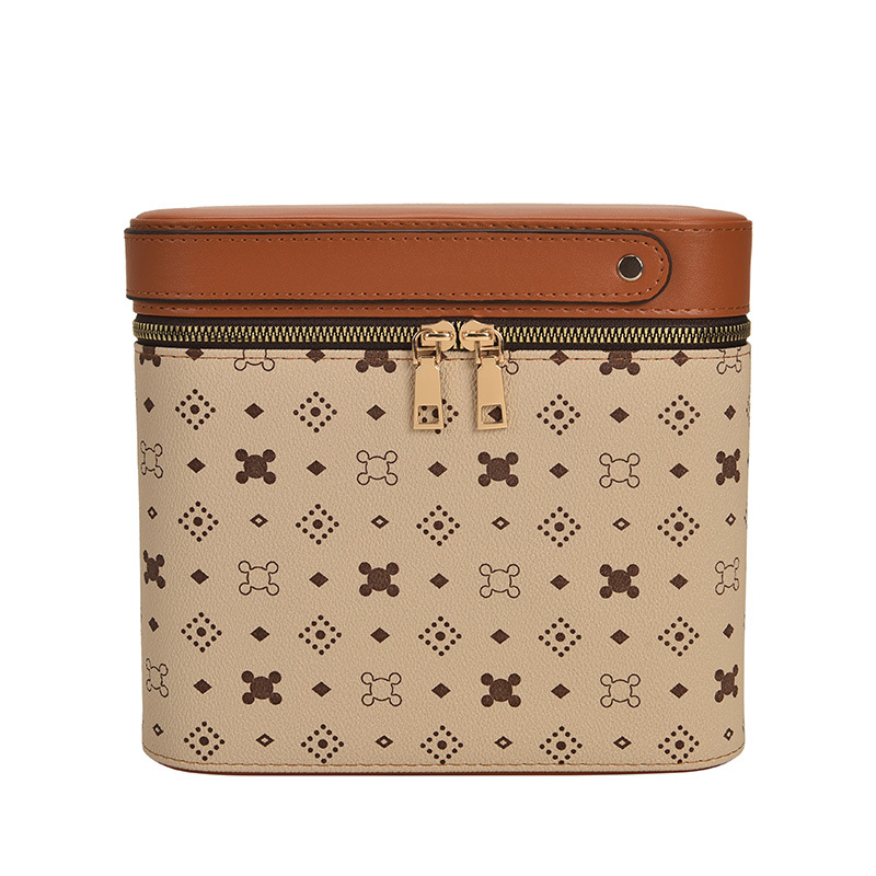 Cosmetic Bag Women's Convenient Large Capacity Large Cosmetic Case Portable Layer Multifunctional Cosmetic Storage Box Home Box Item Picture