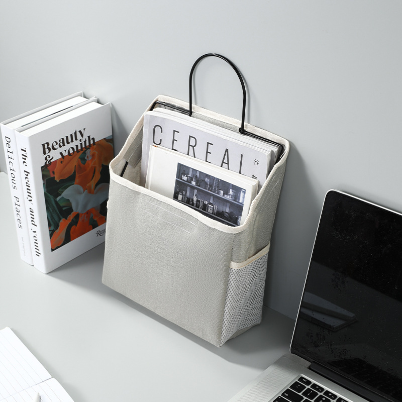 Fabric storage bags, wall-mounted bags, dormitory wall-mounted small fabric bags, rear door storage fabric bags, wall storage hanging pockets