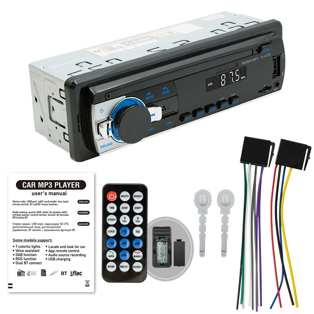 Cross-Border Jsd520 Car Usb Card Radio Smart Bluetooth Lossless Music Car Mp3 Player Application Scenario