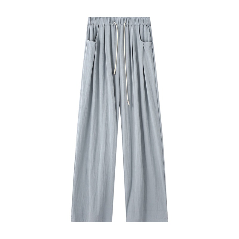 女装裙裤/针织女裤/裤子/防晒衣/女裤白底实物图