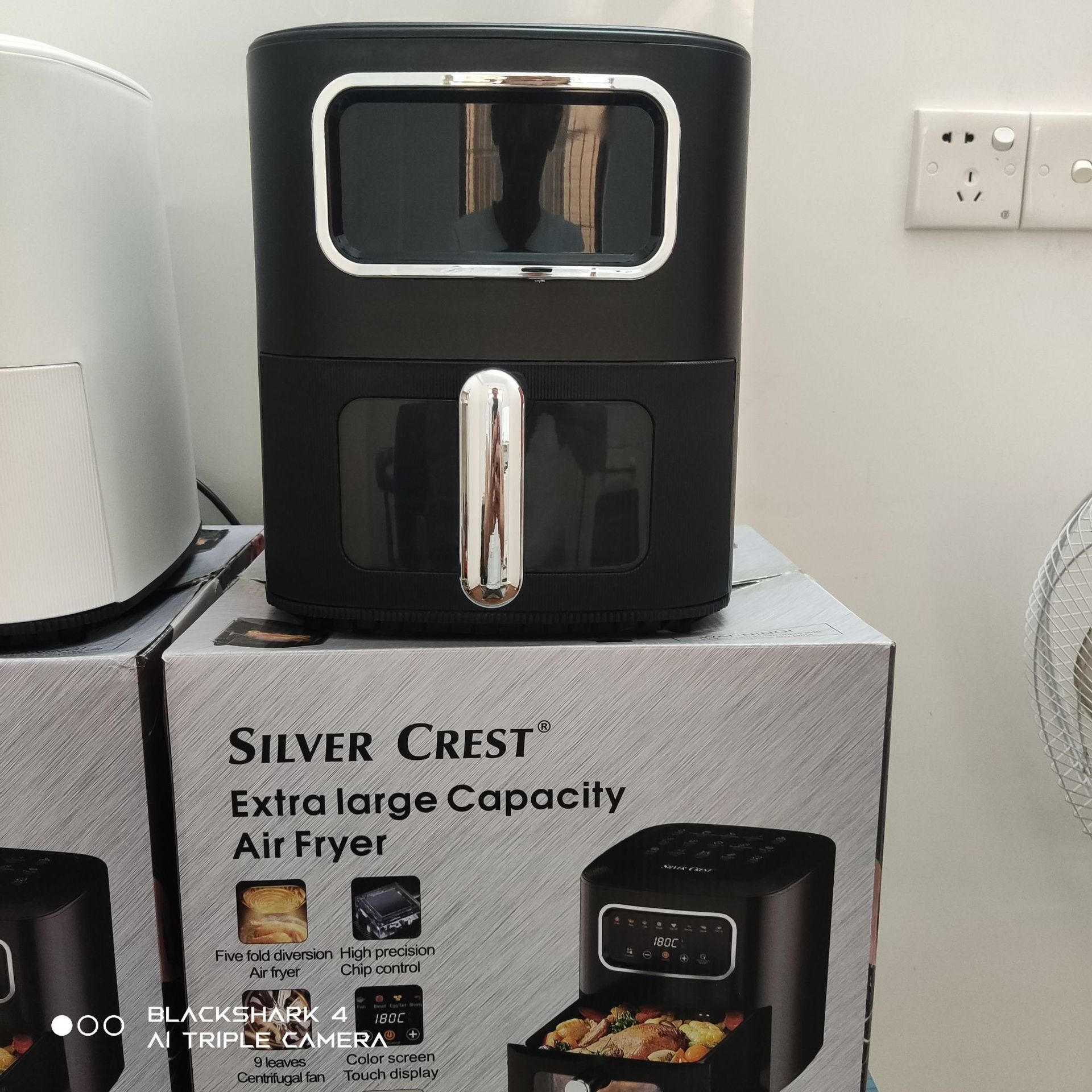 10L Large Capacity Visual Air Fryer Multi-Functional Electric Fryer Home Fries Machine Foreign Trade Cross-Border Manufacturers Direct Sales Specification drawing
