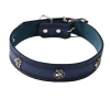 New cross-border skull PU pet collar, large dog neck collar, leather pet collar, adjustable wholesale Item Picture