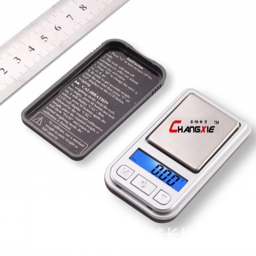 Precise portable gram scale, mini jewelry scale, electronic scale, 0.01g baking medicinal herb carat scale, household gold gram scale Item Picture