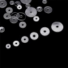 Simple round transparent PP spacer gasket, transparent plastic washer, diy handcrafted bracelet, crystal bracelet spacer Application Scenario