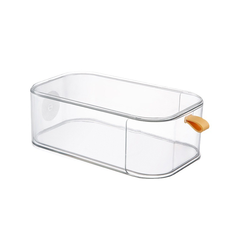 The new drawer-type food storage box is a household kitchen food organization box that can be stacked. It is a PET storage box and a freezing wonder Item Picture