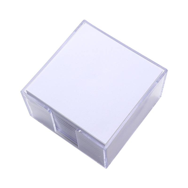 Wholesale of office white sticky notes, note-taking notes, sticky paper, square creative stationery Item Picture
