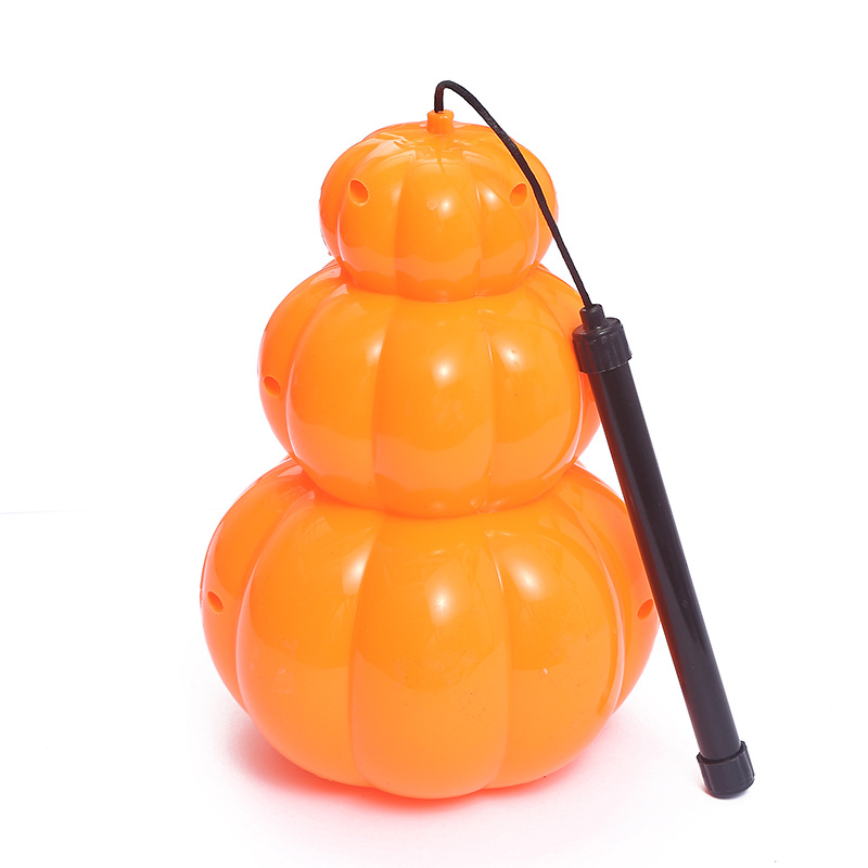 New Halloween Jack-O '-Lantern Three Layers With Sound Effects Jack-O' -Lantern Children Scene Layout Performance Props Specification drawing