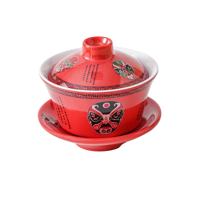 特色密胺餐具白底实物图