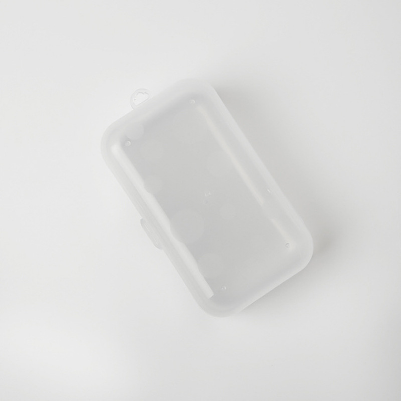 Transparent Baby Teether Storage Box in Use