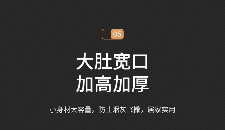 批发青苹果玻璃方形烟灰缸创意家用客厅防飞灰办公室烟缸印刷logo详情11