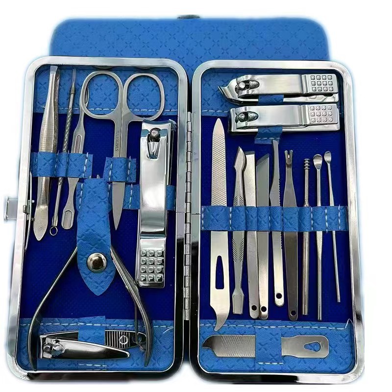 19 beauty sets, nail trimming sets, nail clippers, nail tools, and nail trimming sets are available for wholesale in large quantities Item Picture