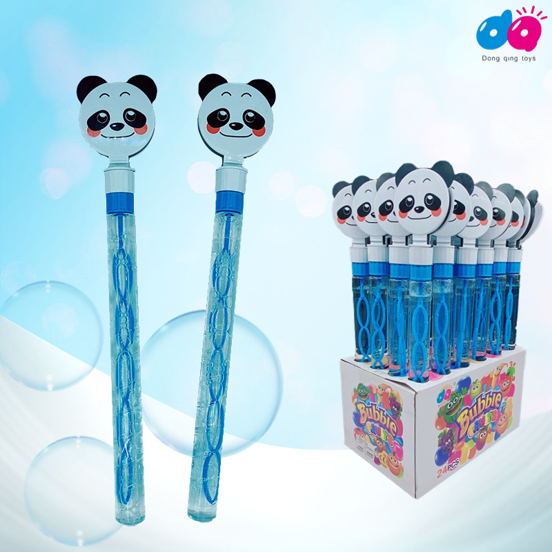 Cross-Border Foreign Trade Large Panda Hand Clap Bubble Wand Children's Outdoor Toys Night Market Stall Supply Manufacturers Wholesale