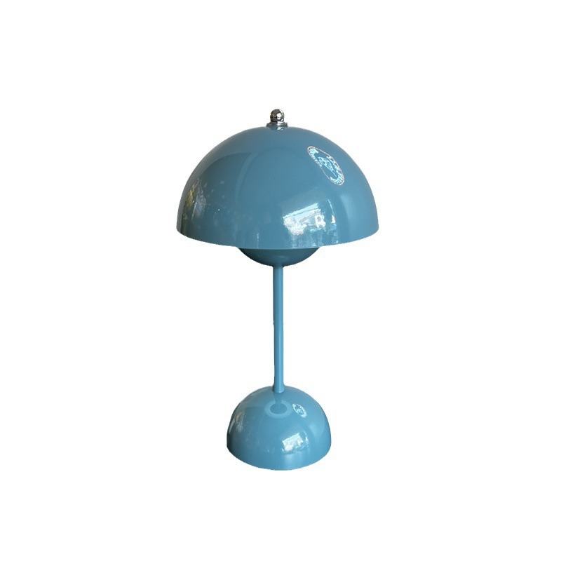 Cross-Border Hot Decorative Desk Lamp Source Factory Spot Spot Usb Charging Touch Bedroom Mushroom Bud Table Lamp Item Picture