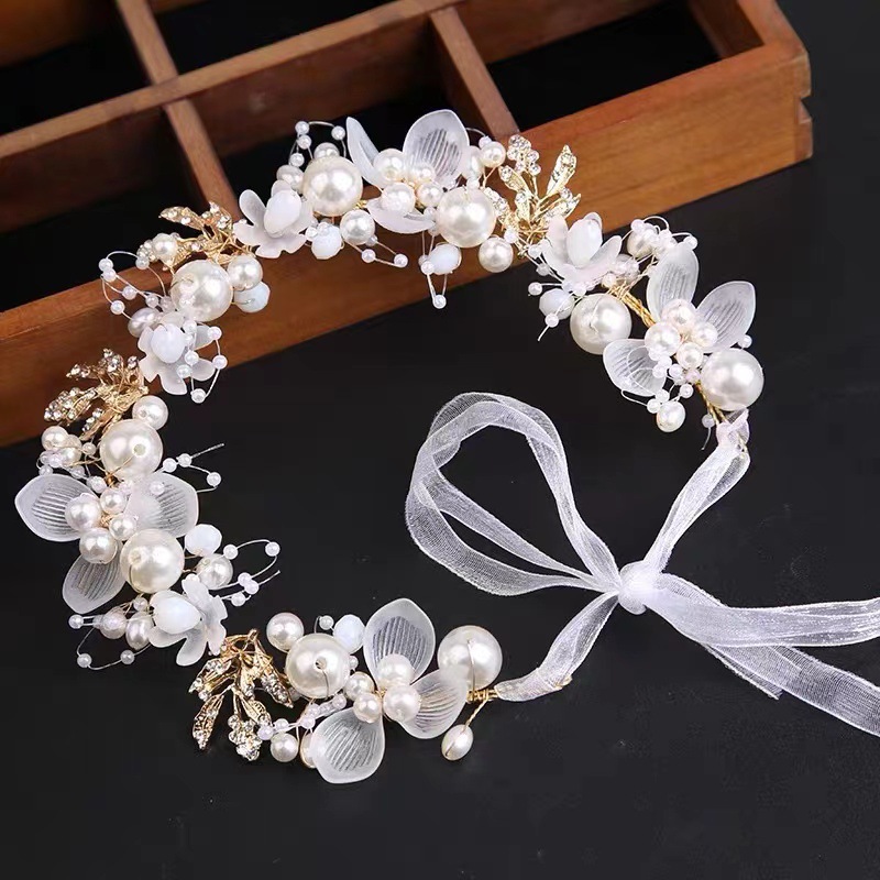 Wreath Headband Headband Crown Princess Korean Headdress Headband Sen details Picture