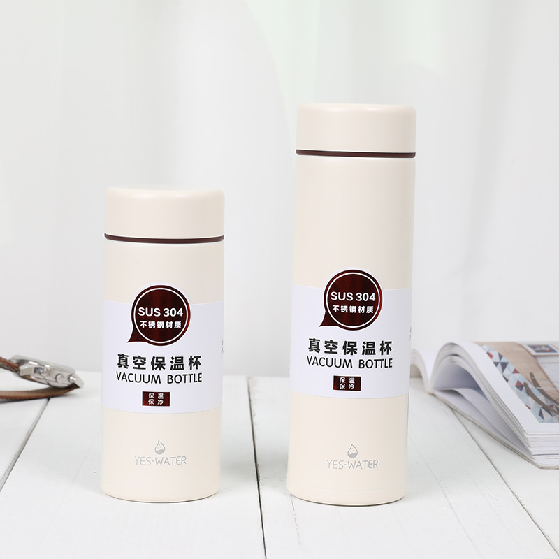 Couple insulated cups, casual and fashionable straight cups, gift engraved 304 stainless steel cups, mini office water cups Application Scenario