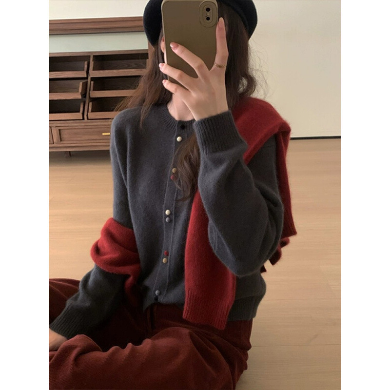 毛衣实物图