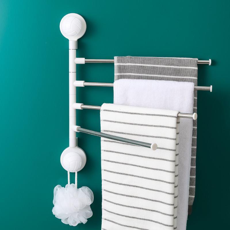 Nail-free towel rack made of 304 stainless steel Application Scenario