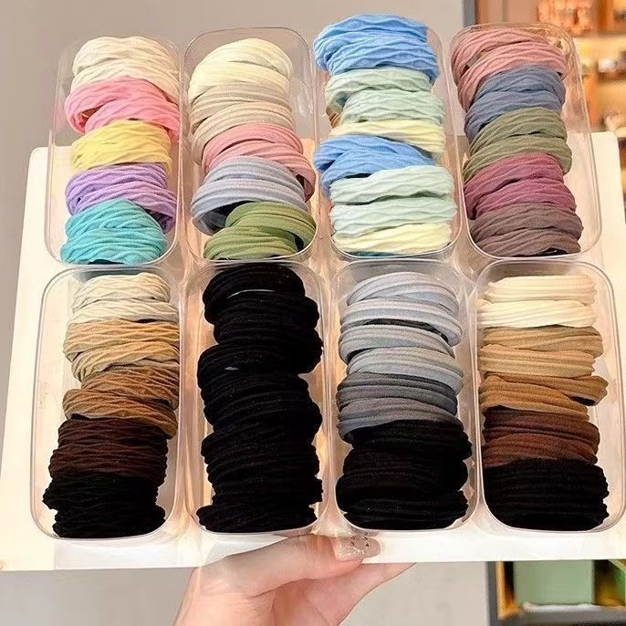 New 2025 hair tie, elastic hair band, rubber band, women's hair tie, hair tie, no hair constriction, durable hair band, headwear New 2025 hair tie, elastic hair band, rubber band, women's hair tie, hair tie, no hair constriction, durable hair band, headwear