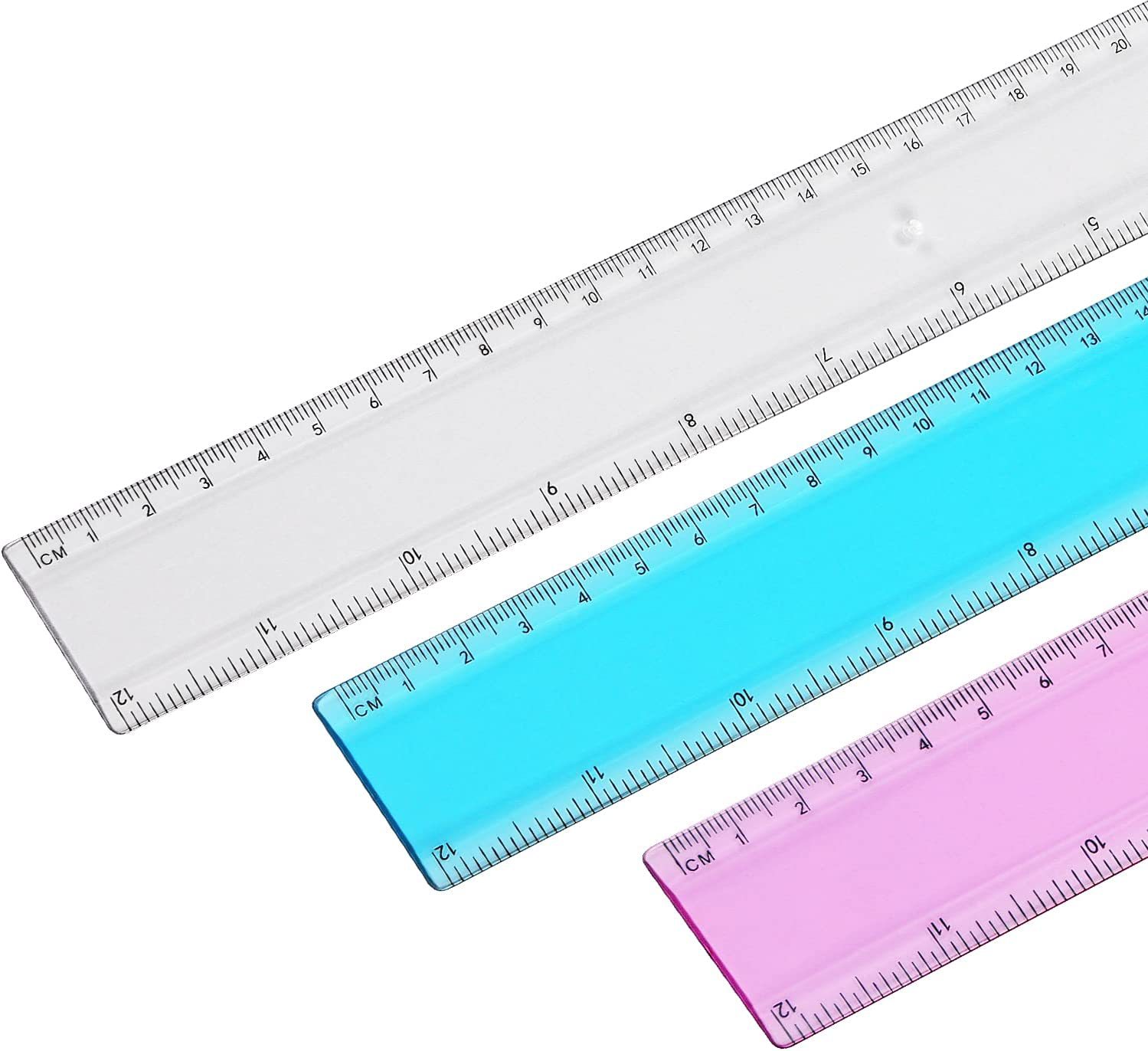 Factory direct sales custom 30cm ruler student stationery, children's ruler characters Specification image