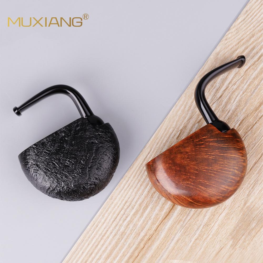 木香石楠木烟/跨境口袋手工/木质烟斗细节图