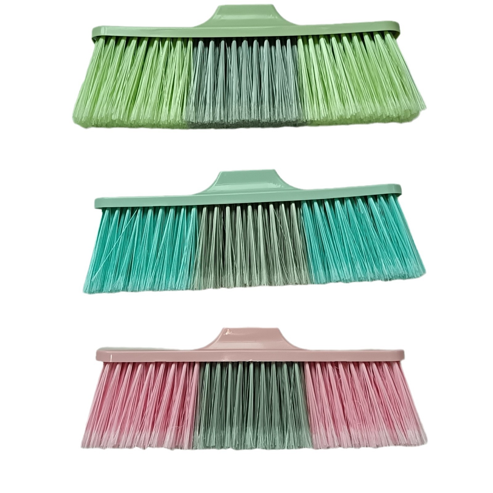 Hot-selling plastic broom heads for household outdoor floor cleaning, thick shell, heavy weight, direct supply from domestic and foreign trade export manufacturers Item Picture