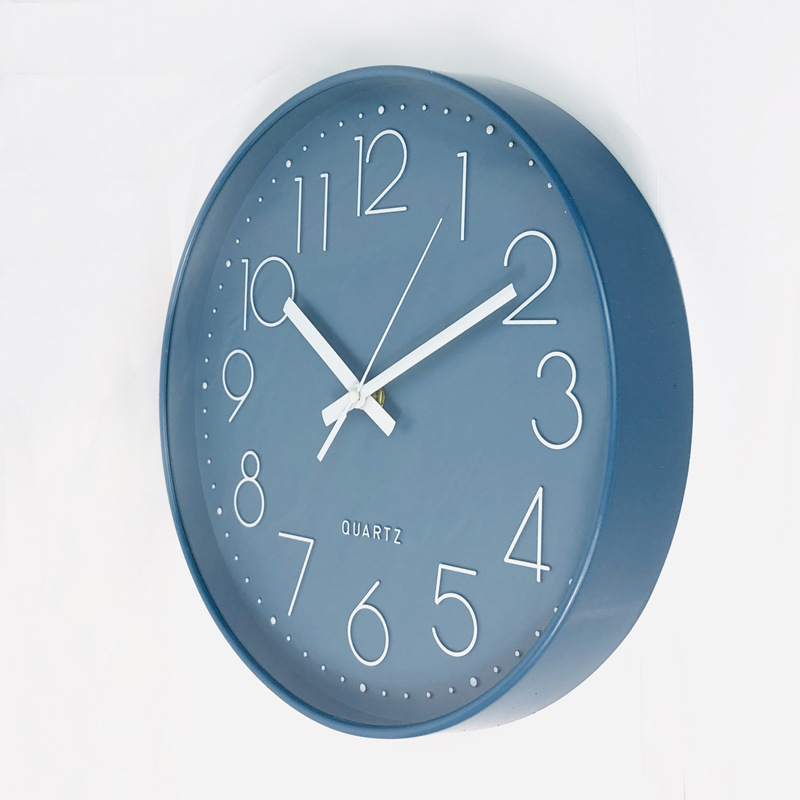 30Cm Clock Living Room Simple Wall Clock Fashion Nordic Wall Watch Quartz Clock Wholesale Clock Wall Hanging Home Clock Specification drawing